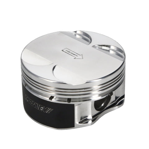 Manley Ford Coyote 5.0L DOHC 4V 3.635in Bore 10.0:1 CR -2.5cc Flat Top Pistons - Set of 8 (E/D) - 598405CE-8