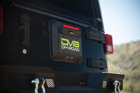 DV8 Offroad 07-18 Jeep Wrangler JK Spare Tire Delete - TSJK-01
