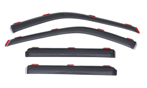 Lund 11-17 Ford Explorer Ventvisor Elite Window Deflectors - Smoke (4 Pc.) - 184293