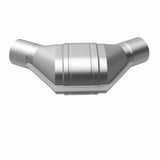 MagnaFlow Universal Catalytic Converter 2.00in Angled In/Out Frnt CA - 454184