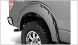 Bushwacker 09-14 Ford F-150 Styleside Pocket Style Flares 2pc 67.0/78.8/97.4in Bed - Black - 20080-02
