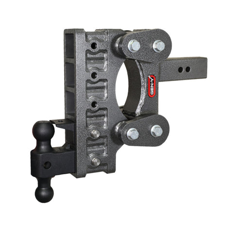 Gen-Y The Boss Torsion-Flex 2.5in Shank 9in Drop 21K Hitch w/GH-061 Dual-Ball/GH-062 Pintle Lock - GH-1325