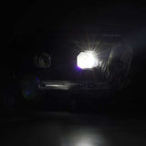 AlphaRex 10-13 Toyota 4Runner LUXX LED Proj Headlights Plank Style Alpha Black w/Seq Signal/DRL - 880756
