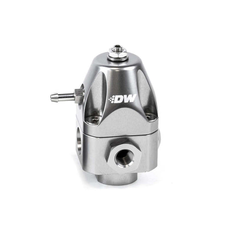 DeatschWerks DWR1000c Adjustable Fuel Pressure Regulator Dual 6AN Inlet and 6AN Outlet - Titanium - 6-1002-FRT