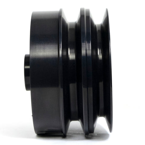 Fluidampr Ford 8BA Flat Head Wide Belt Harmonic Balancer - Ford Flathead V8 w/ Wide Belt Pulley - 550201