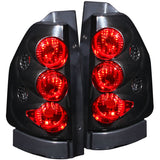 ANZO 2002-2008 GMC Envoy Taillights Black - 211093