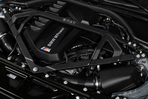 Dinan 21-27 BMW M2/M3/M4 (G80/G82/G83/G87) Matte Carbon Fiber Strut Tower Brace - Front - D180-0015-B
