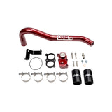 Wehrli 06-10 Duramax LBZ/LMM Thermostat Housing Kit - WCFab Red - WCF100420-RED
