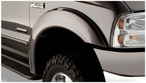 Bushwacker 99-07 Ford F-250 Super Duty Extend-A-Fender Style Flares 2pc - Black - 20075-02