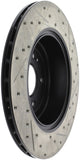 StopTech 10 Hyundai Genesis Coupe w/ Factory Brembo Slotted & Drilled Right Rear Rotor - 127.51035R