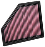 K&N 2019 BMW 330I L4-2.0L Turbo F/I/DSL Replacement Drop In Air Filter - 33-3136