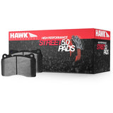 Hawk 2007-2013 Mazda 3 Mazdaspeed HPS 5.0 Front Brake Pads - HB549B.702