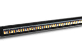 Go Rhino Xplor Flash Series Sgl Multi Function LED Light Bar (Track Mount) 20in. - Blk - 750002014CBS