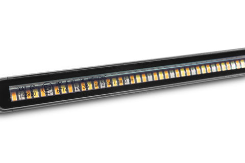 Go Rhino Xplor Flash Series Sgl Multi Function LED Light Bar (Track Mount) 20in. - Blk - 750002014CBS