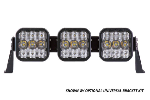 Diode Dynamics SS5 Pro Universal CrossLink 3-Pod Lightbar - White Driving - DD7250