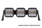 Diode Dynamics SS5 Pro Universal CrossLink 3-Pod Lightbar - Yellow Combo - DD7239