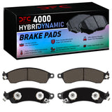 DFC 85-04 Pontiac Firebird Front 4000 Hybridynamic Brake Pads - 4000-0412-00