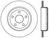 StopTech Slotted Sport Brake Rotor 11-15 Jeep Grand Cherokee (Exludes SRT8) - 126.58005SL