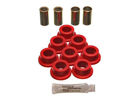 Energy Suspension 84-87 Chevy Corvette Red Rear Strut Rod Bushing Set - 3.7107R