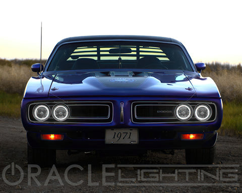 Oracle Pre-Installed Lights 5.75 IN. Sealed Beam - ColorSHIFT Halo - 6904-333