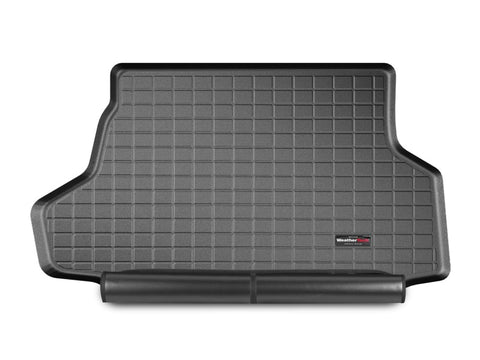 WeatherTech 2017+ Toyota Prius Prime Cargo Liner - Black w/Bumper Protector - 401013SK