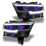 Oracle 19-21 RAM 1500 RGB Headlight Demon Eye Kit - LED Projector - w/o Controller - 1456-334