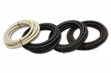 Vibrant -10 AN Two-Tone Black/Blue Nylon Braided Flex Hose (5 foot roll) - 11990B