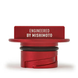 Mishimoto 05-16 Ford Mustang Hoonigan Oil FIller Cap - Red - MMOFC-MUS2-HOONRD