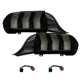 Form Lighting 2024+ Ford Mustang Sequential LED Tail Lights Smoked (Pair) - FL0088