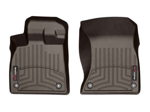 WeatherTech 2018+ Audi Q5 Front FloorLiners - Cocoa - 4711461