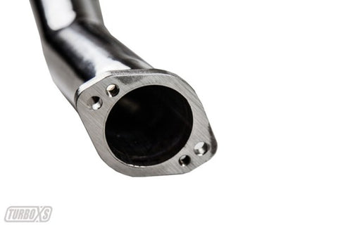 Turbo XS 02-07 WRX-STi Rear Muffler Assembly w/ Titanium Tip - WS02-RMA-TI