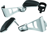 Kuryakyn Passenger Armrests  14-23 Touring Models Chrome - 8955