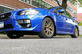 Rally Armor 15-21 Subaru WRX/STI Black UR Mud Flap w/Grey Logo - MF32-UR-BLK/GRY