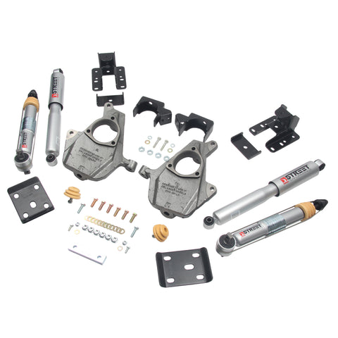 Belltech LOWERING KIT 16.5-17 Chevy Silverado All Cab 2WD 3-4F / 5-6R - 1014SP