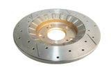 DBA 00-09 Honda S2000 Rear Street Series Drilled & Slotted Rotor w/Gold Hat - DBA483X