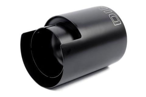 Dinan Double-Walled 4.5in Clamp-On Exhaust Tip - Black - 4.5in Outlet / 3.25in Inlet - D663-0646-BOX