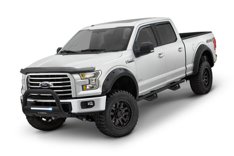 Lund 04-08 Ford F-150 (No Stepside) RX-Rivet Style Smooth Elite Series Fender Flares - Black (4 Pc.) - RX310S