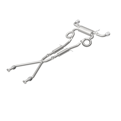 MagnaFlow Cat-Back 09-17 Nissan 370Z V6 3.7L Street Series SS 2.25in Dual Split Rear Exit Exhaust - 19135
