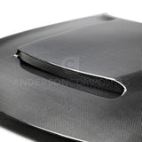 Anderson Composites 15-18 Dodge Charger Type DM (Demon Style) Carbon Fiber Hood - AC-HD15DGCR-DM