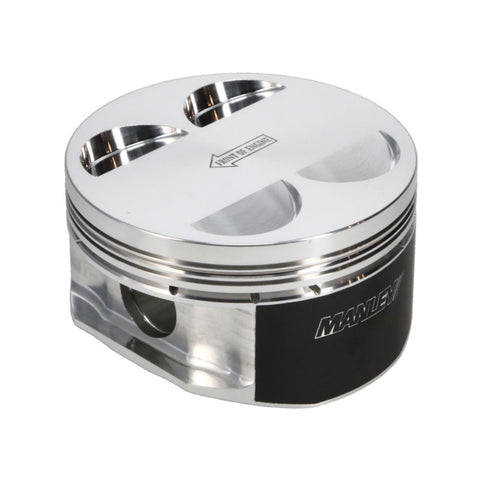 Manley 04+ Subaru WRX STi (EJ257) 75mm DE-STROKED 100mm +.5mm Bore 9.8:1 Dish Piston Set w/ Rings - 621105C-4
