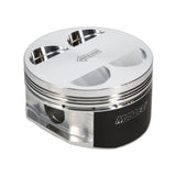 Manley Toyota 2JZGTE 86.5mm Bore +.5mm Oversized 10.0:1 CR Flat Top Piston Set with Rings - 609105C-6