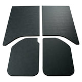 DEI 11-18 Jeep Wrangler JK 2-Door Boom Mat Headliner - 4 Piece - Black Leather Look - 50160