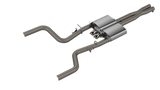 QTP 15-18 Dodge Challenger 5.7L 304SS Screamer Cat-Back Exhaust w/3in Tips - 430015