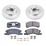 Power Stop 17-18 Mitsubishi Mirage Front Z17 Evolution Geomet Coated Brake Kit - CRK7894