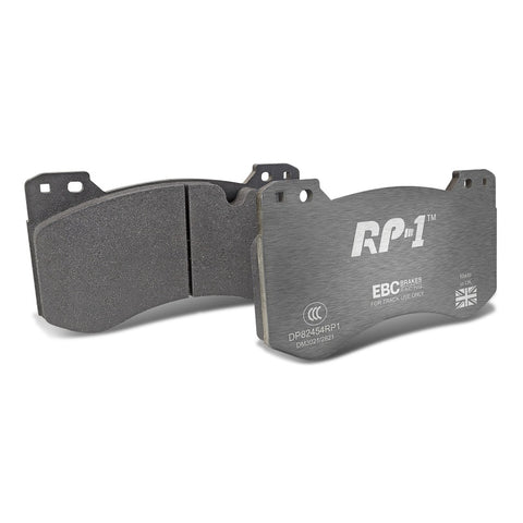 EBC Racing 2021+ BMW M3/M4 / 2023+ BMW M2 (G80/G82/G87) w/Cast Iron Rotor RP-1 Race Front Brake Pads - DP82454RP1