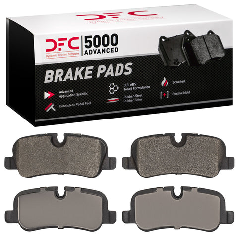DFC 05-16 Land Rover Range Rover Sport Rear Low Metallic 5000 Advanced Brake Pads - 1551-1099-00