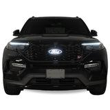 Putco 2025 Ford Explorer Luminix Front Grille Ford LED Emblem - 92901-10