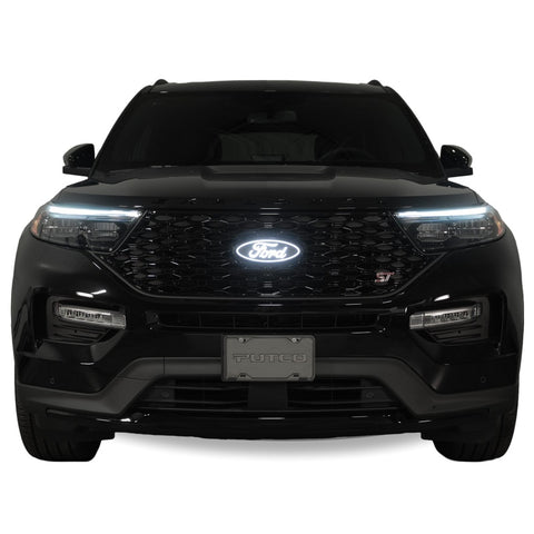Putco 2024 Ford Explorer Luminix Front Grille Ford LED Emblem - 92901-09