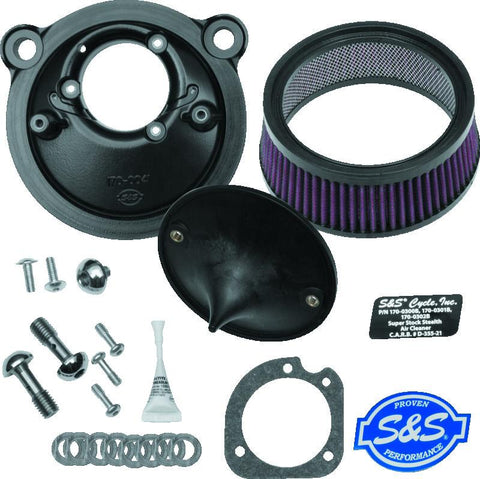 S&S Cycle 2007+ XL Sportster Models w/ Stock EFI Stealth Air Cleaner Kit w/o Cover - 170-0302E