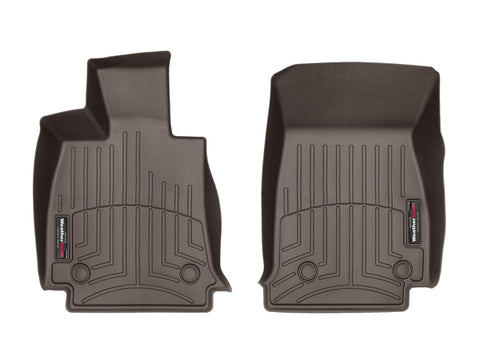 WeatherTech 2016+ Cadillac CT6 Front FloorLiners - Cocoa - 479541